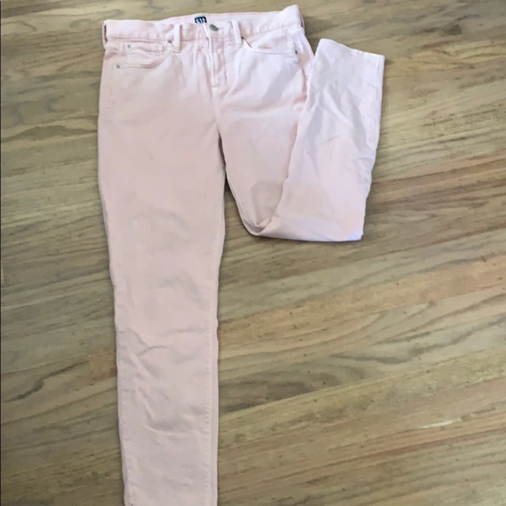 High rise true skinny jeans 29 regular light pink